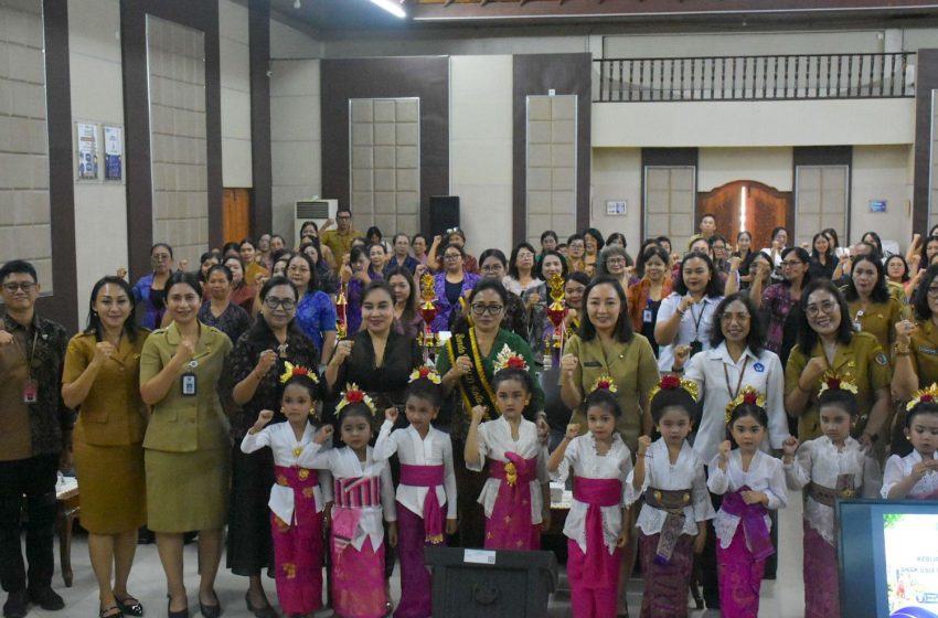  Gaungkan PAUD Holistik Integratif, Bunda PAUD Denpasar Ny. Sagung Antari Tegaskan Komitmen Wujudkan Generasi Cerdas dan Terlindungi