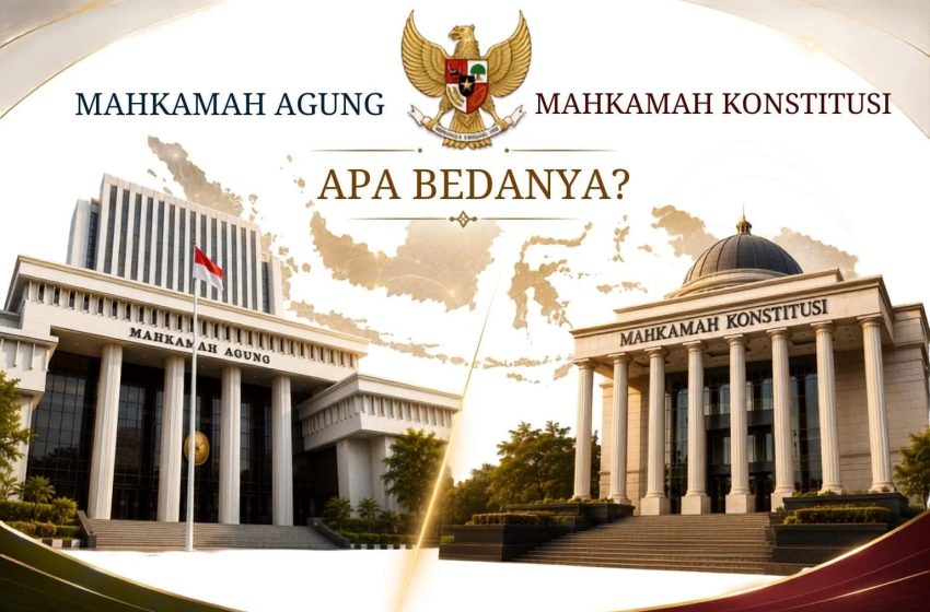  Sama-Sama Puncak Peradilan, Ini Beda Tugas Utama Mahkamah Agung dan Mahkamah Konstitusi