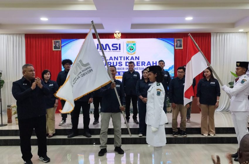  Valentino Wanma Dilantik Jadi Ketua JMSI Papua Barat, Teguhkan Komitmen Pers Siber Profesional
