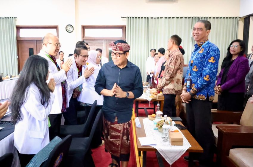  Dukung Pembukaan Fakultas Kedokteran UNBI, Wawali Arya Wibawa Tegaskan Penguatan Ketahanan Kesehatan Denpasar
