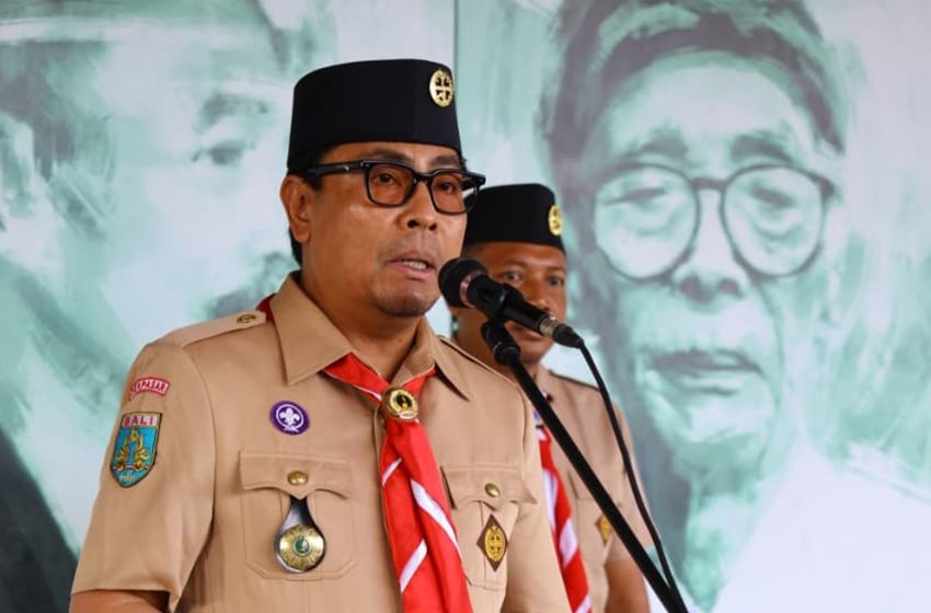  Peringati Hari Pramuka ke-65, Ka.Kwarcab Denpasar Buka Lomba Keterampilan dan Budaya Bali di DNA