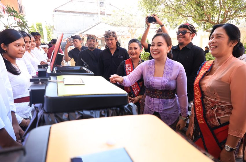  Buka Gebyar Literasi Sanur, Ny. Ayu Kristi Arya Wibawa Dorong Pembentukan Generasi Kreatif dan Berdaya Saing